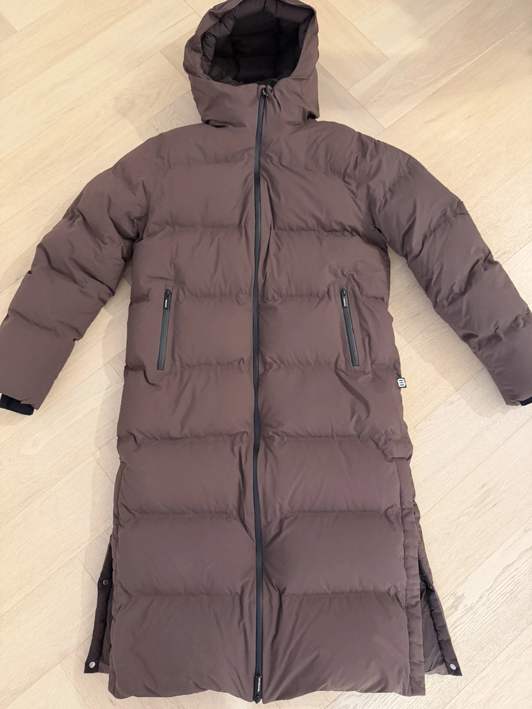 Aritzia The Super Puff Long Brown, Size S