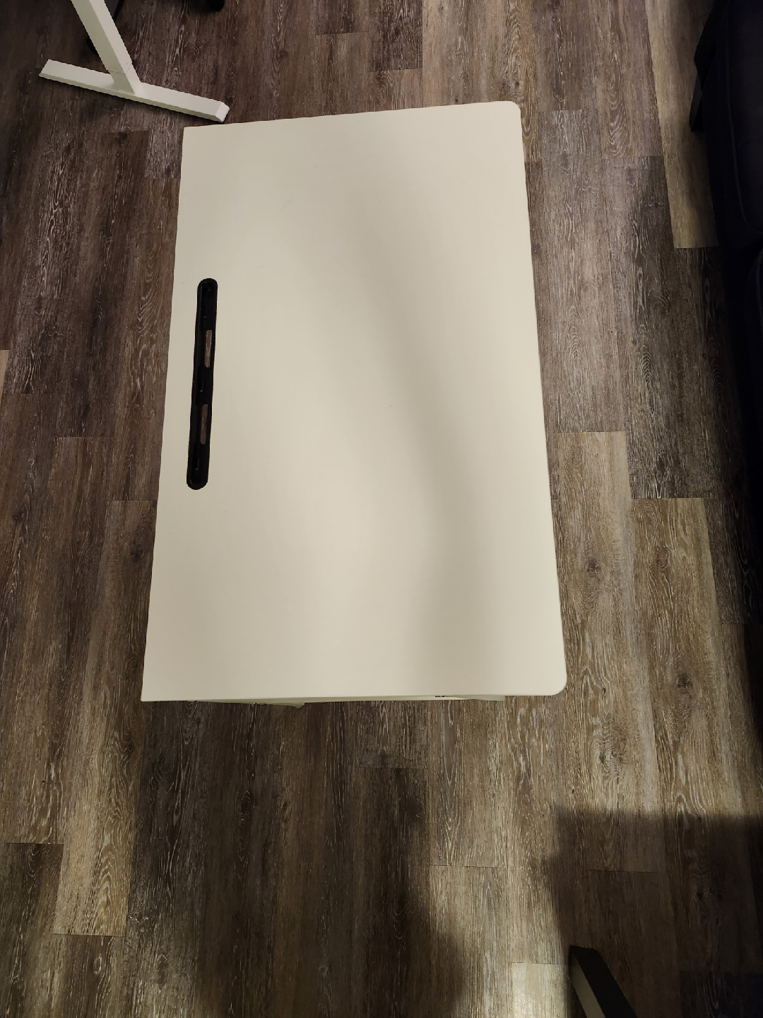 White Desk with Drawer - photo 4