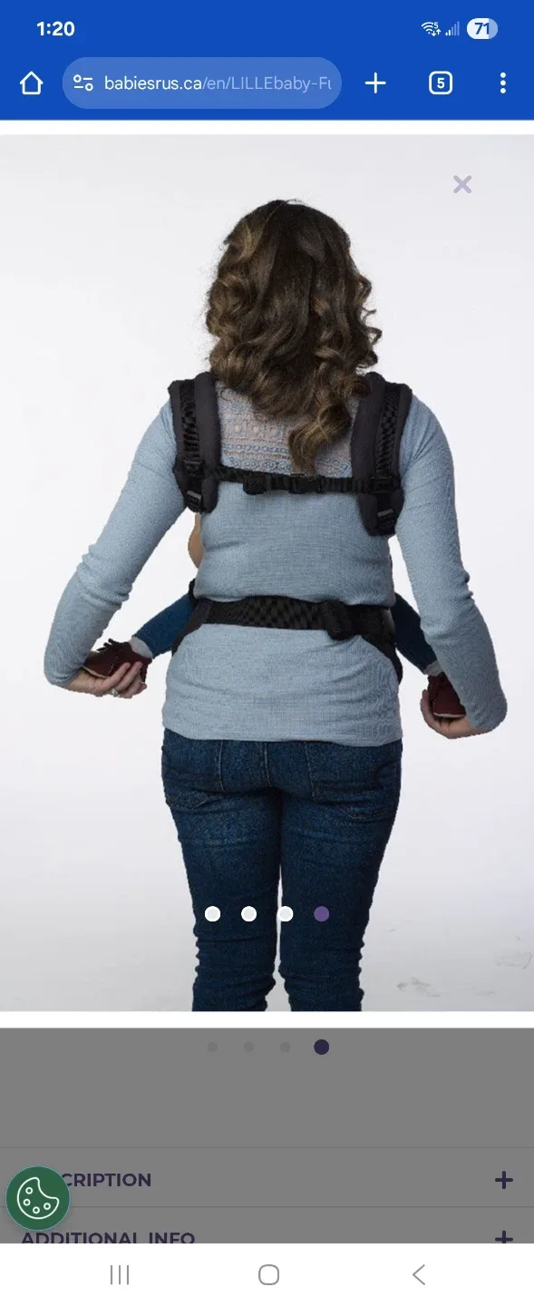 LILLEbaby Fundamentals All Seasons Baby Carrier image indicator(6)