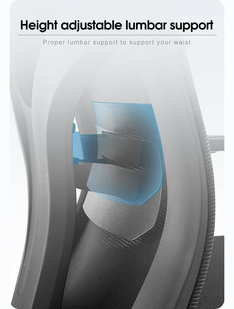 Ergonomic Office Chair - Adjustable Headrest image indicator(9)