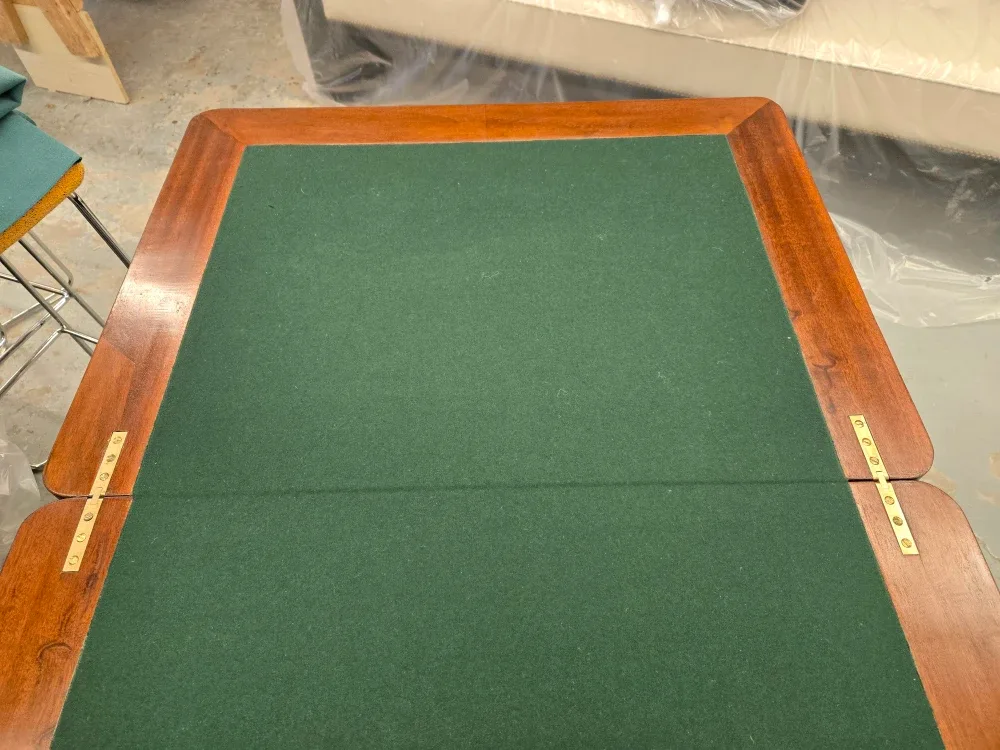 Antique Folding Game Table image indicator(5)