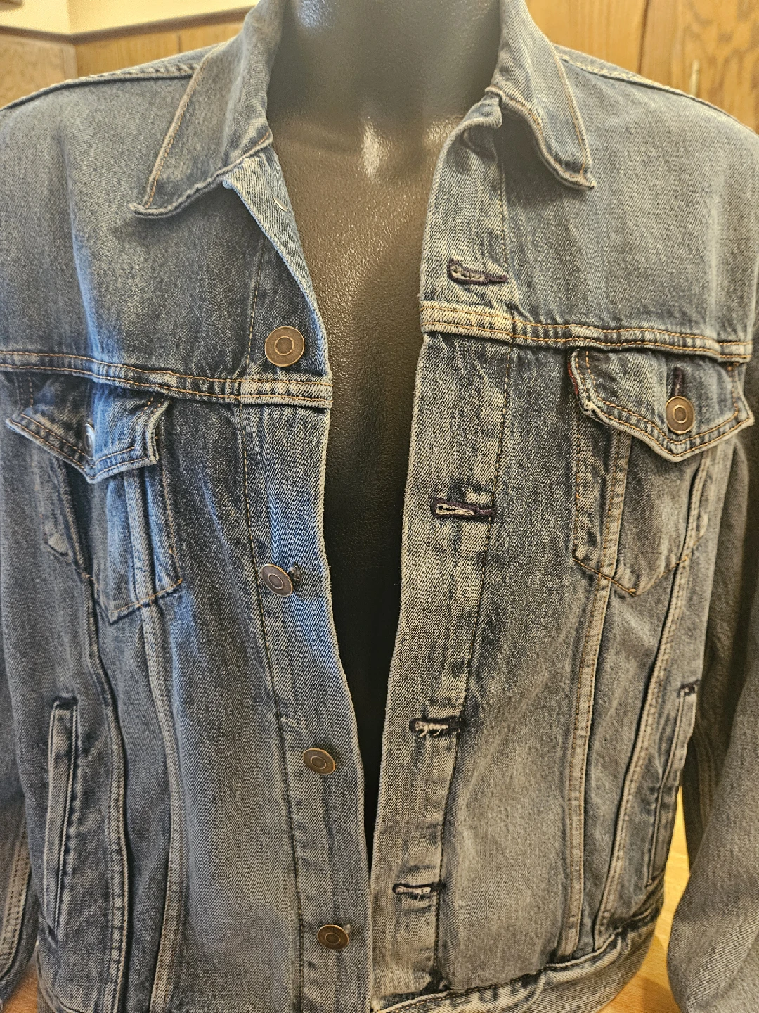 Regal Exchange Denim Jacket - Size L - photo 3