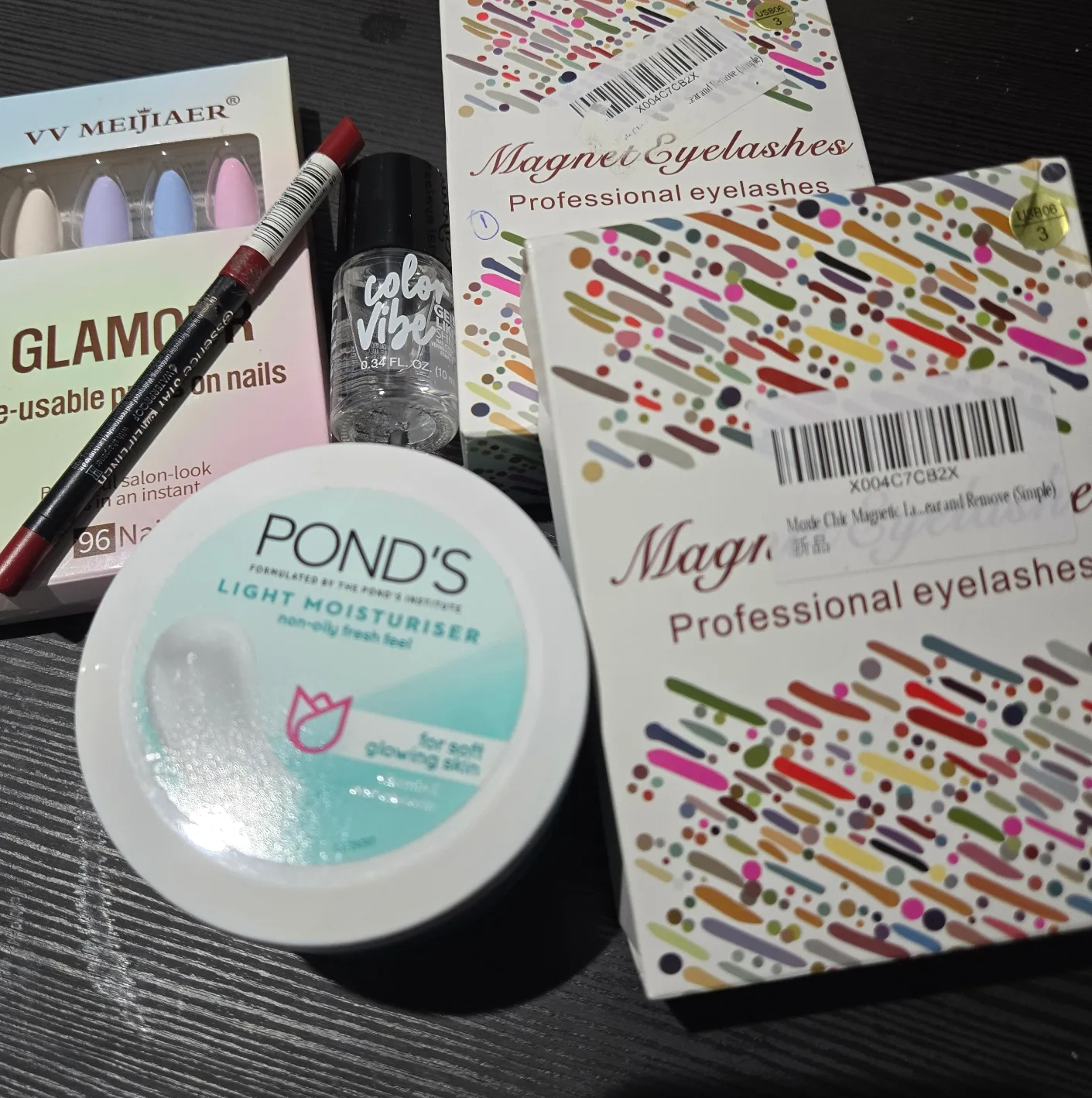 Cosmetic Bundle: Lashes, Liner, Moisturizer & More! thumbnail