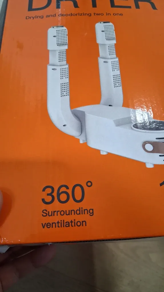 Portable Shoe Dryer with Timer Function image indicator(10)