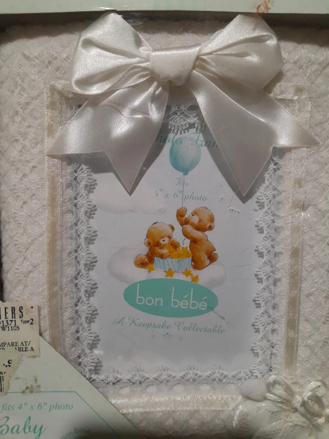 Bon Bébé Keepsake Collectable 4x6 Photo Frame