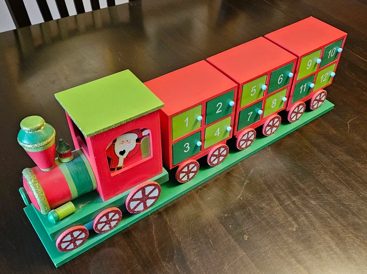 Christmas Train Advent Calendar
