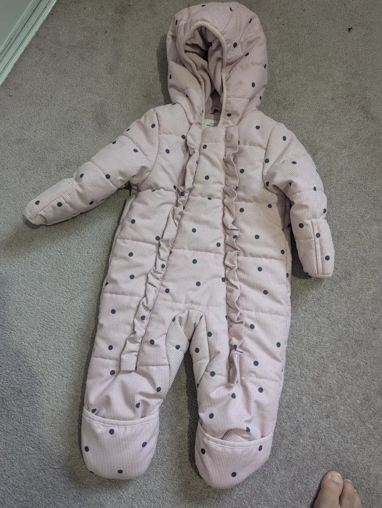 Petit Lem Mini Threads Snowsuit 6/9m image indicator(2)