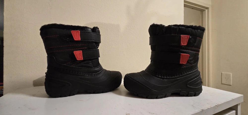 Black Snow Boots - Size 9 - photo 2