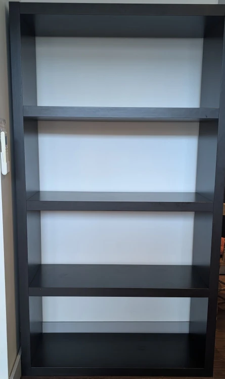 Dark brown Wooden Bookcase