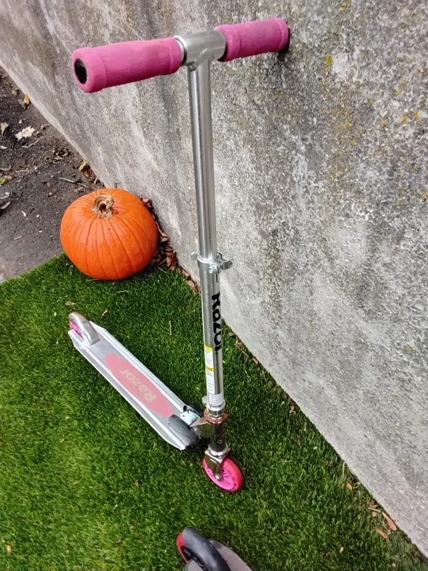🏖 Razor Scooter - 🎀 Pink Handlebars & WRLD Industries Scooter 🛴 image indicator(4)