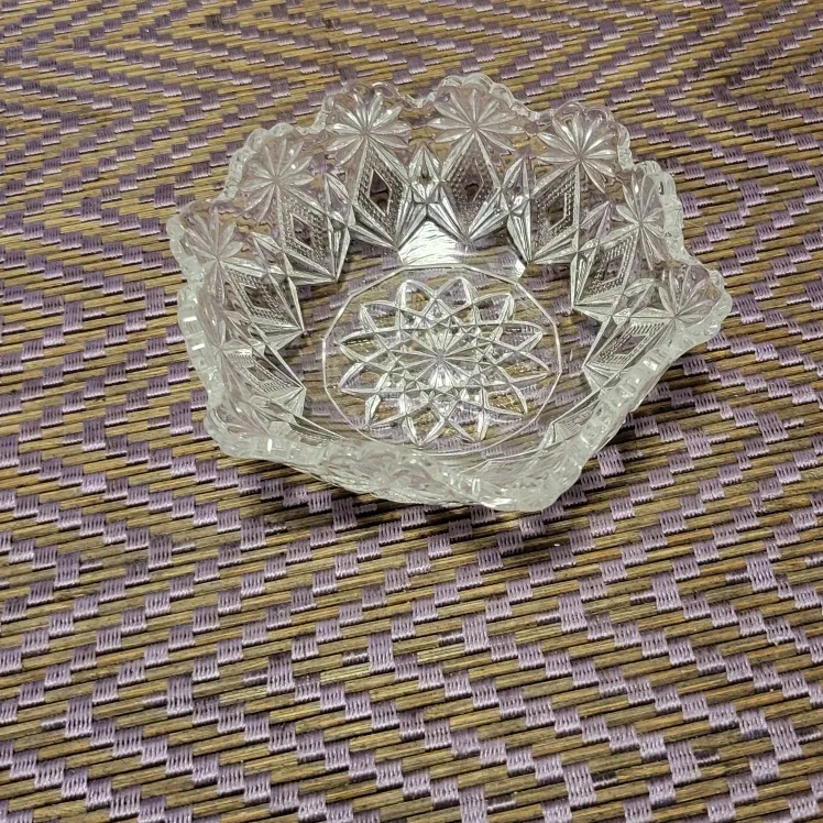 Vintage Clear Glass Bowl