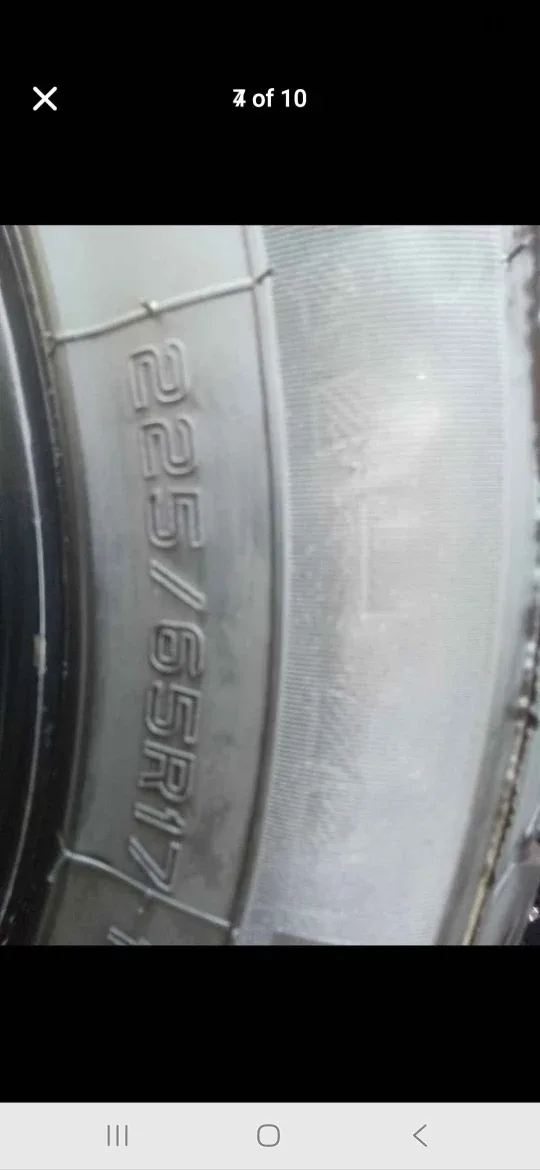 winter tires on rims (225/65R17, 5×127 image indicator(5)