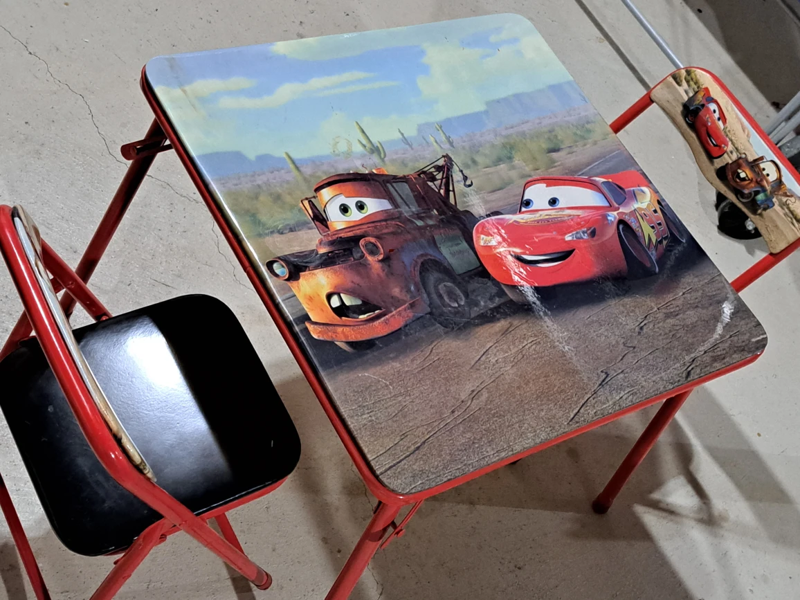 Disney Pixar Cars Table & Chair Set - photo 2
