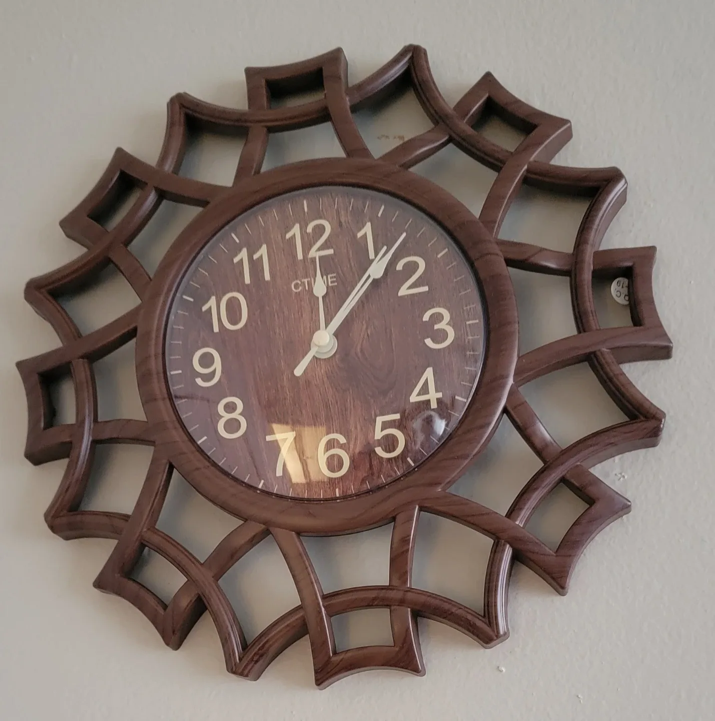 Ctime Wall Clock - Brown image indicator(5)