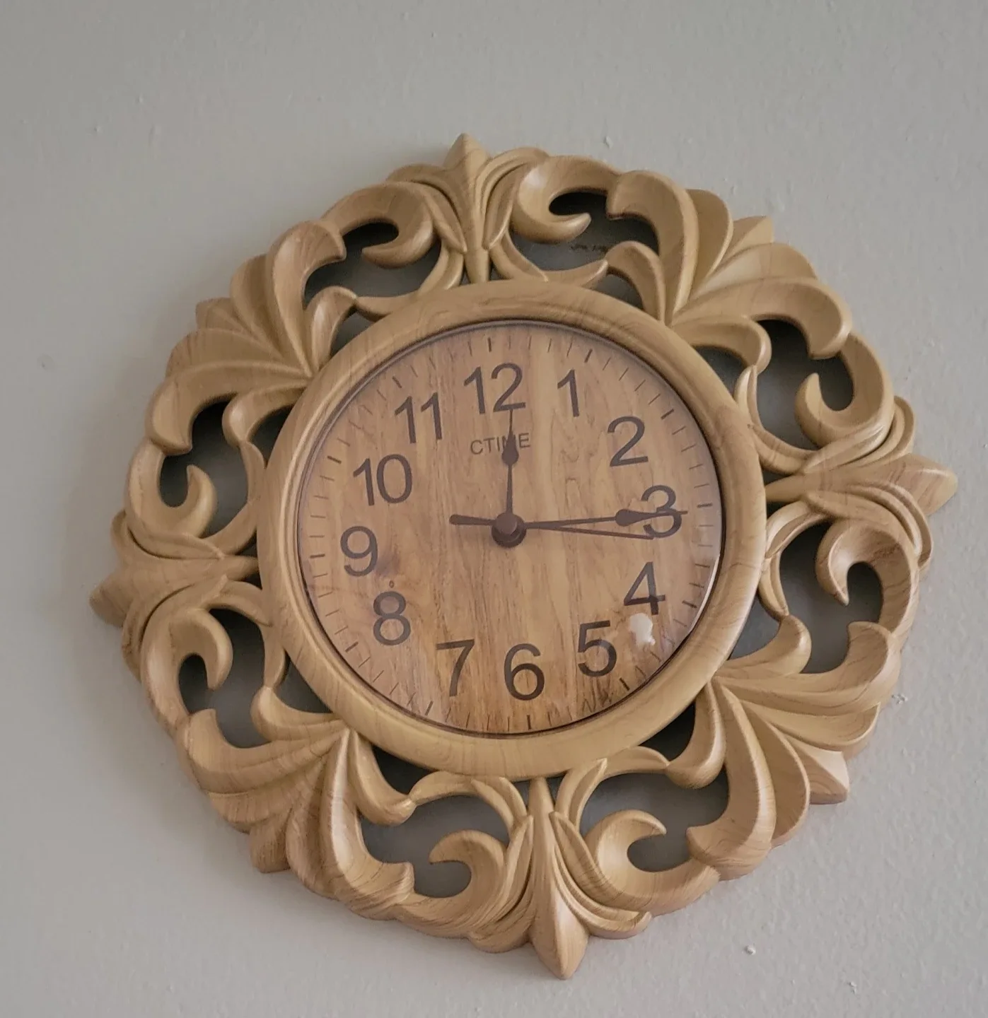 Ctime Wall Clock - Brown image indicator(6)