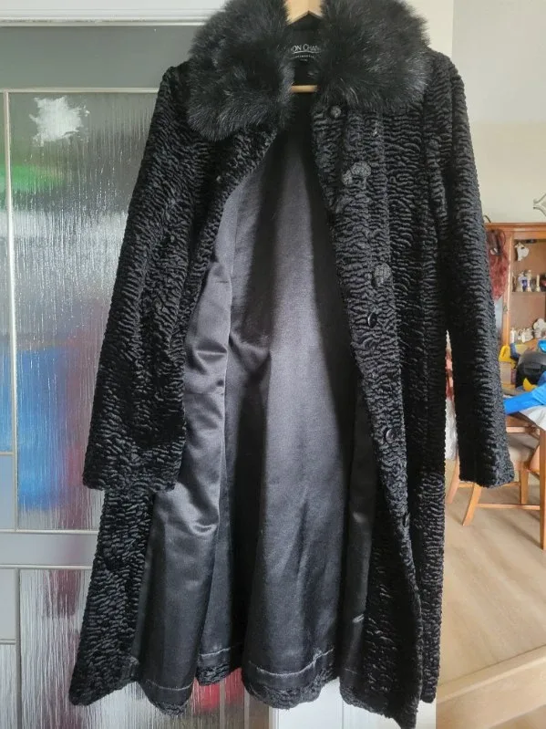 Simon Chang Women's Long Winter Coat. image indicator(7)