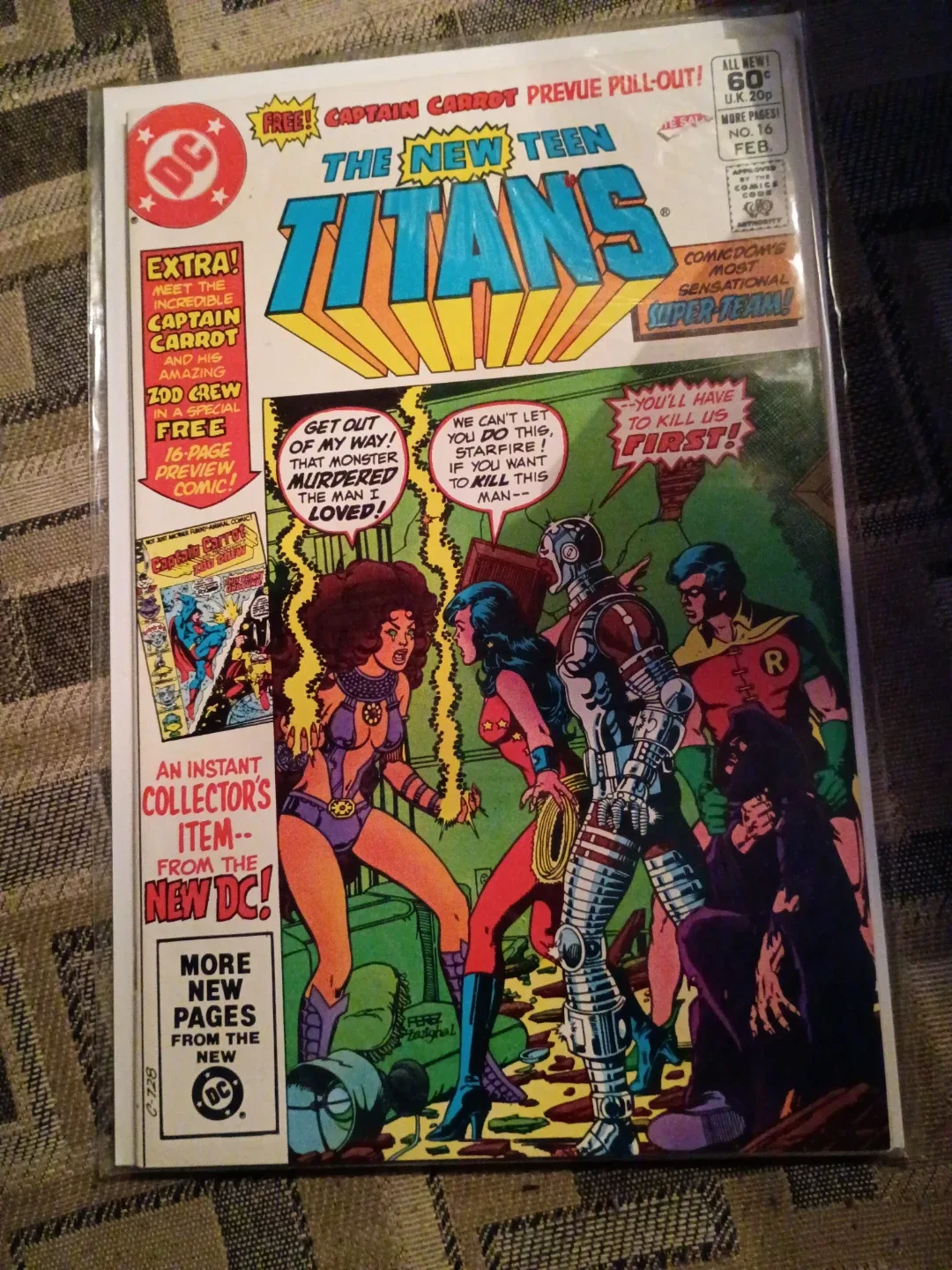The New Teen Titans Comic Book