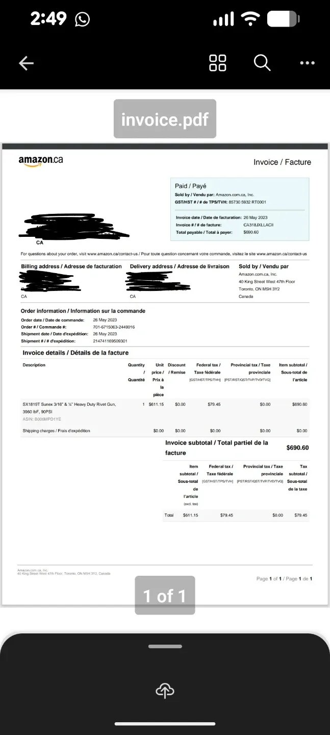 BNIB Sunex Heavy Duty Rivet Gun image indicator(10)