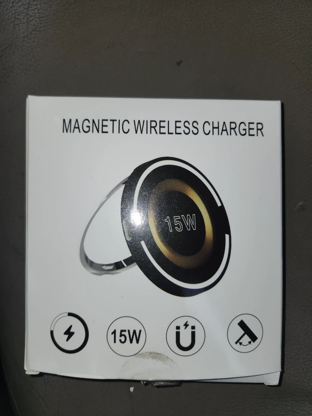 15W Magnetic Wireless Charger - New in Box! 🥕 - photo 3