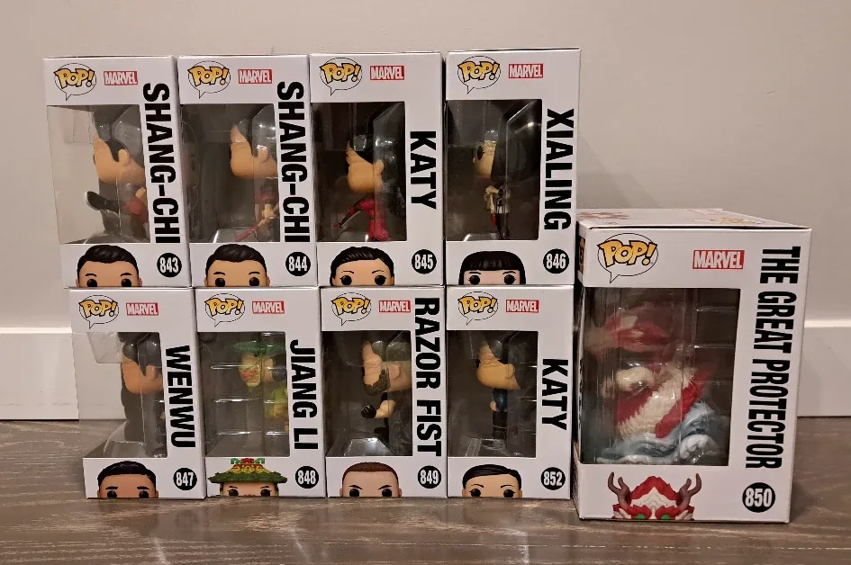 🎬 Shang-Chi 🎥 Complete Set PLUS more | Marvel Funko POP image indicator(2)