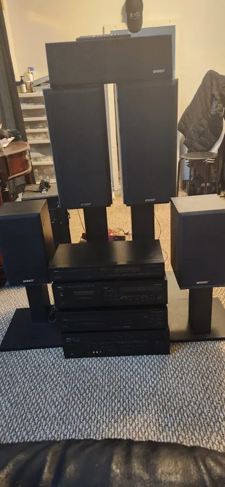 Energy Speakers & Yamaha Audio System