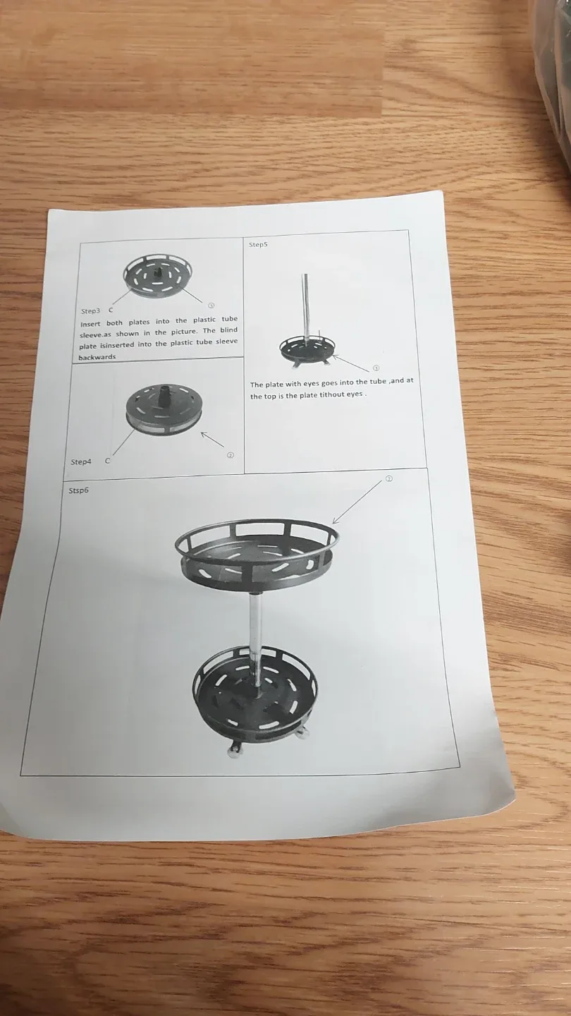🥕BRAND NEW 360° Rotatable Seasoning Shelf - Black image indicator(5)