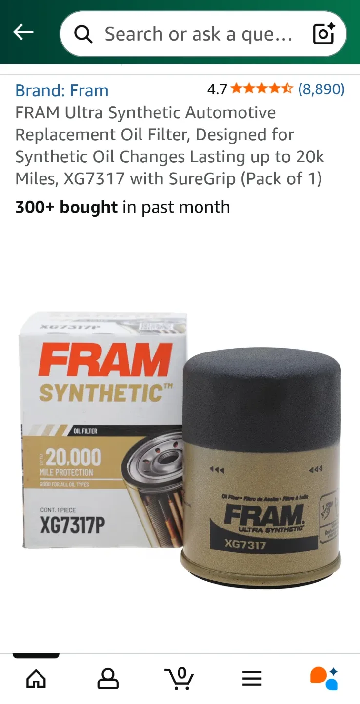 Fram Oil filter - XG7317 image indicator(2)