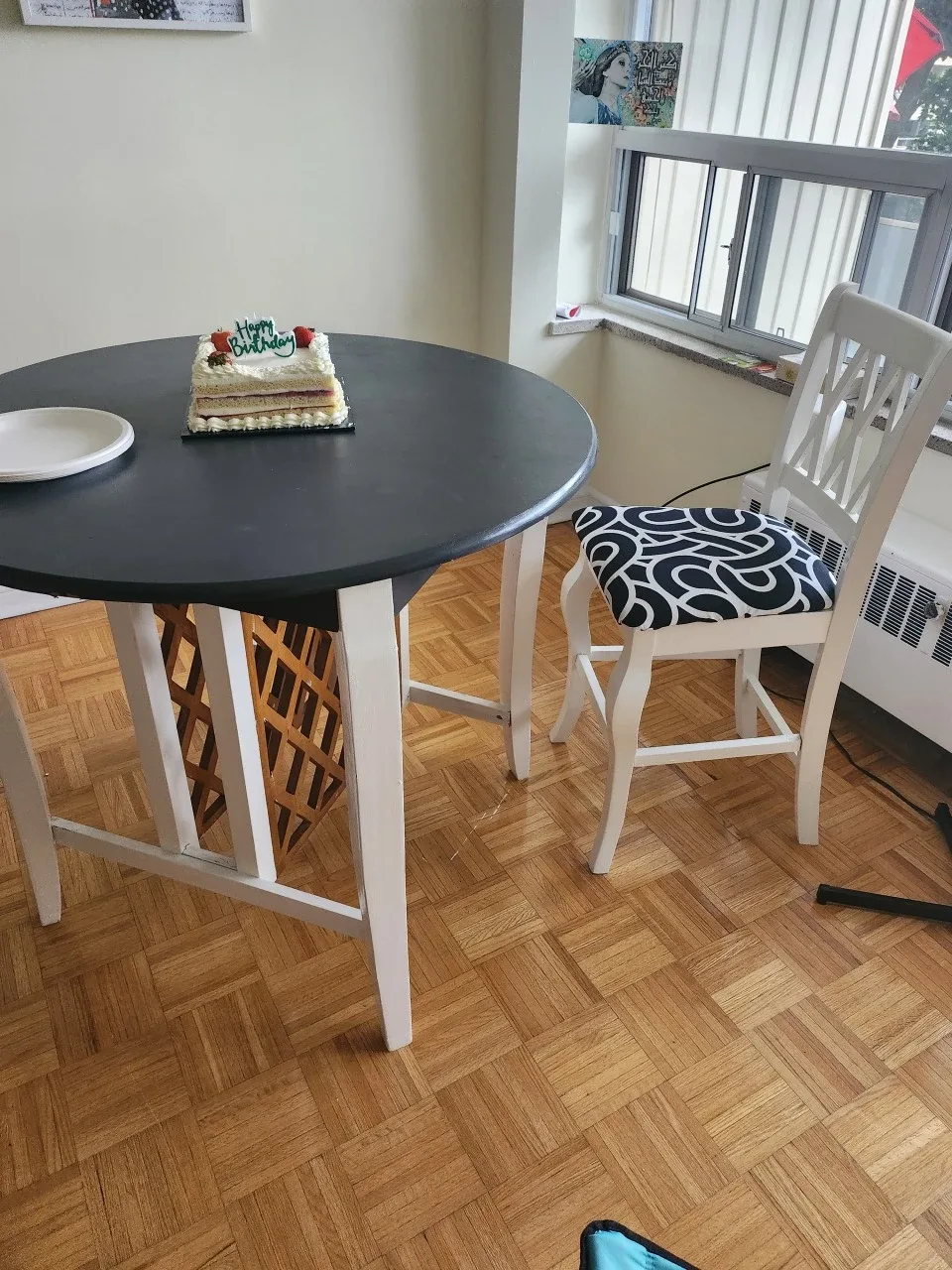 Dining Table and 2 Chairs Set