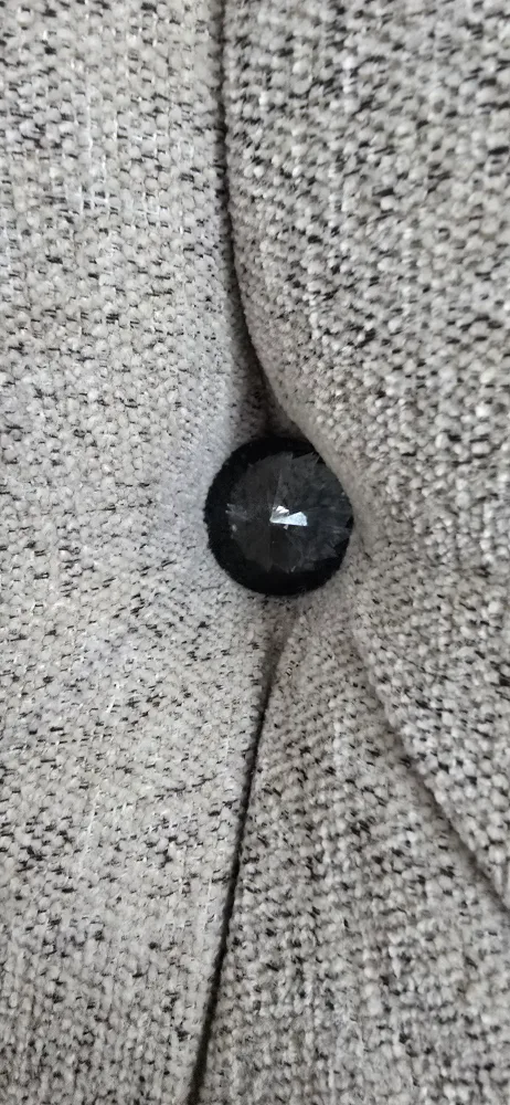 Tufted Loveseat Sofa - Light Grey image indicator(6)