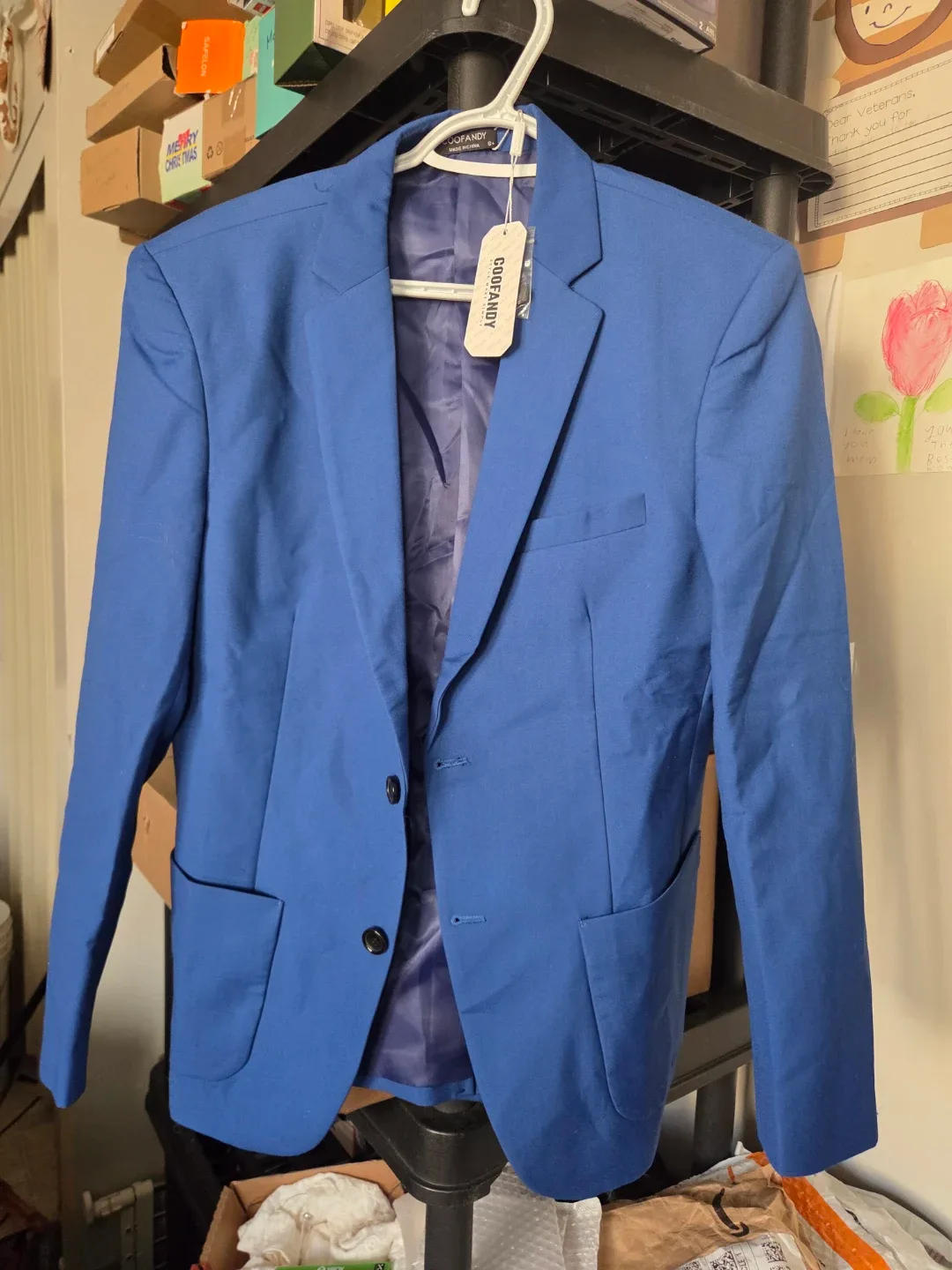 Brand New COOFANDY Men Casual Sports Coat Lightweight Blazer image indicator(9)