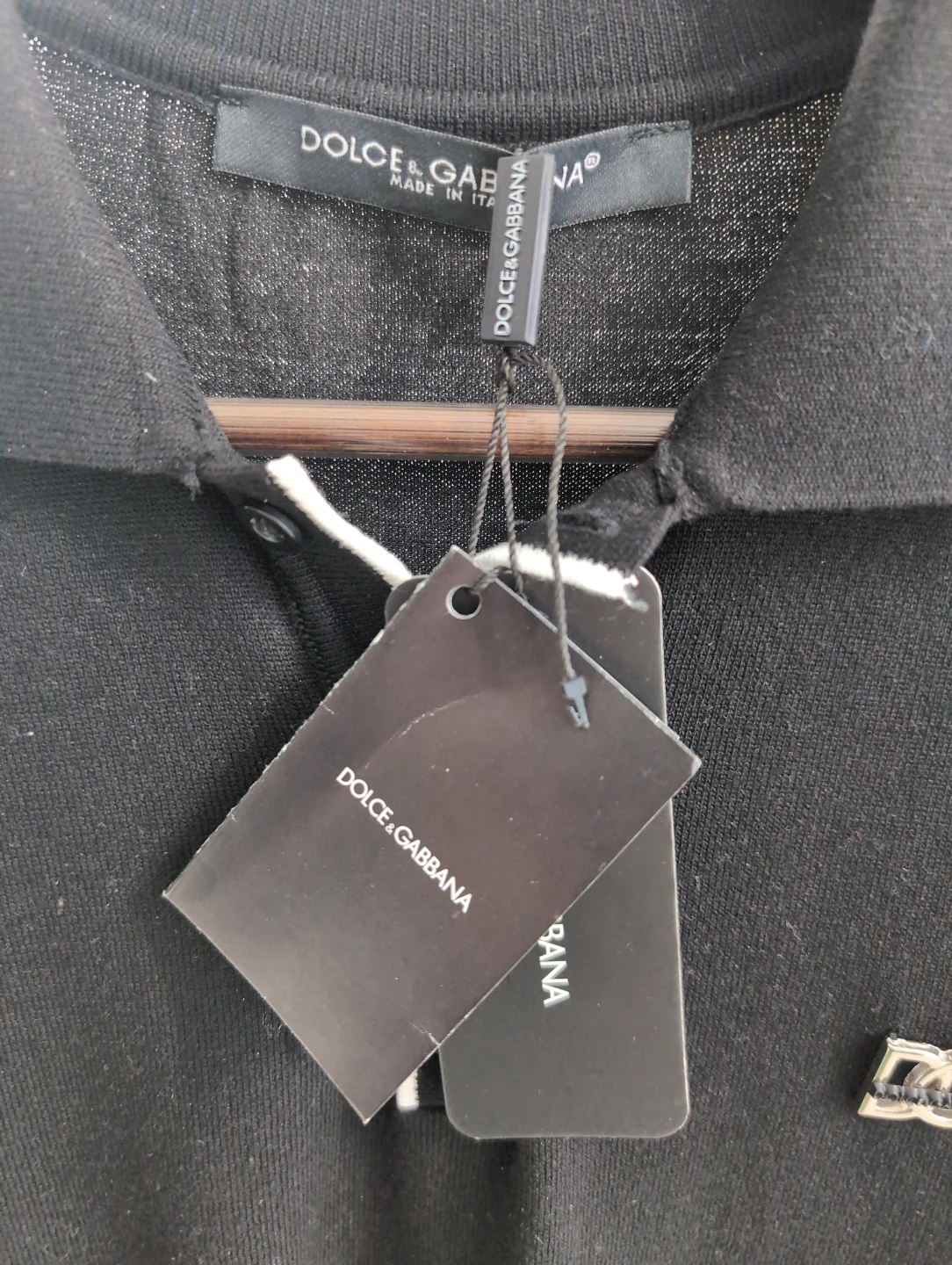 Dolce & Gabbana Black Polo Shirt - photo 4