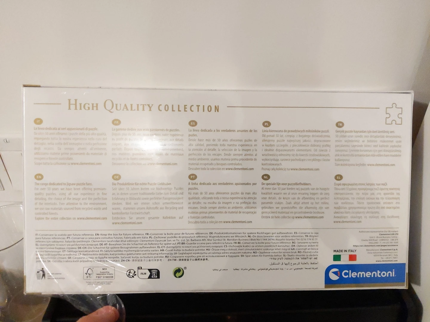 Clementoni 1000-Piece Panorama Puzzle - Paris - photo 2