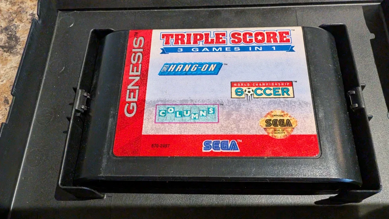 Sega Genesis Triple Score 3 Games in 1 image indicator(8)