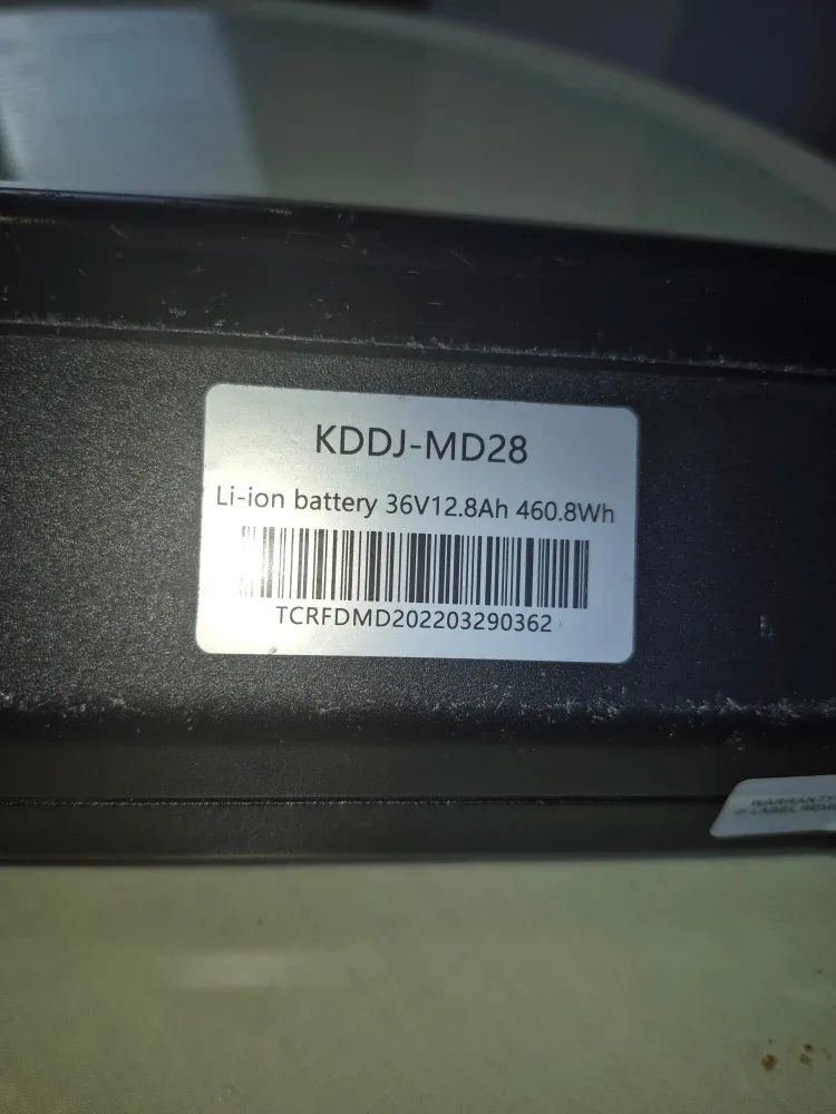 KDDJ-MD28 Li-ion Battery 36V/12.8Ah 460.8Wh image indicator(4)