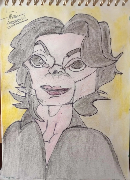 Micheal Jackson Drawing Illustration by custom artist Sherwin - photo 2