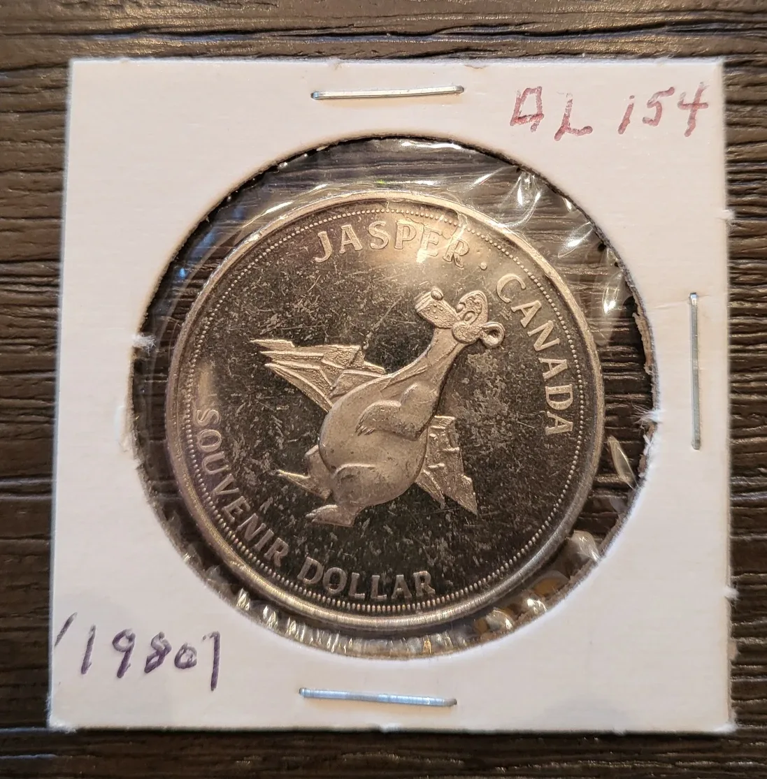 1980 Jasper Canada Souvenir Token image indicator(2)