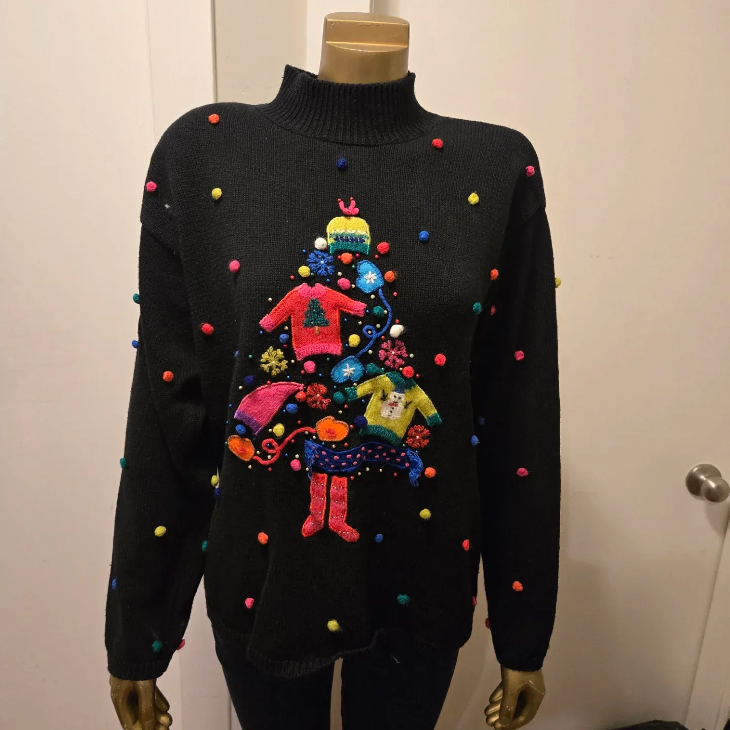 Vintage Marisa Christina Christmas Sweater - Size L