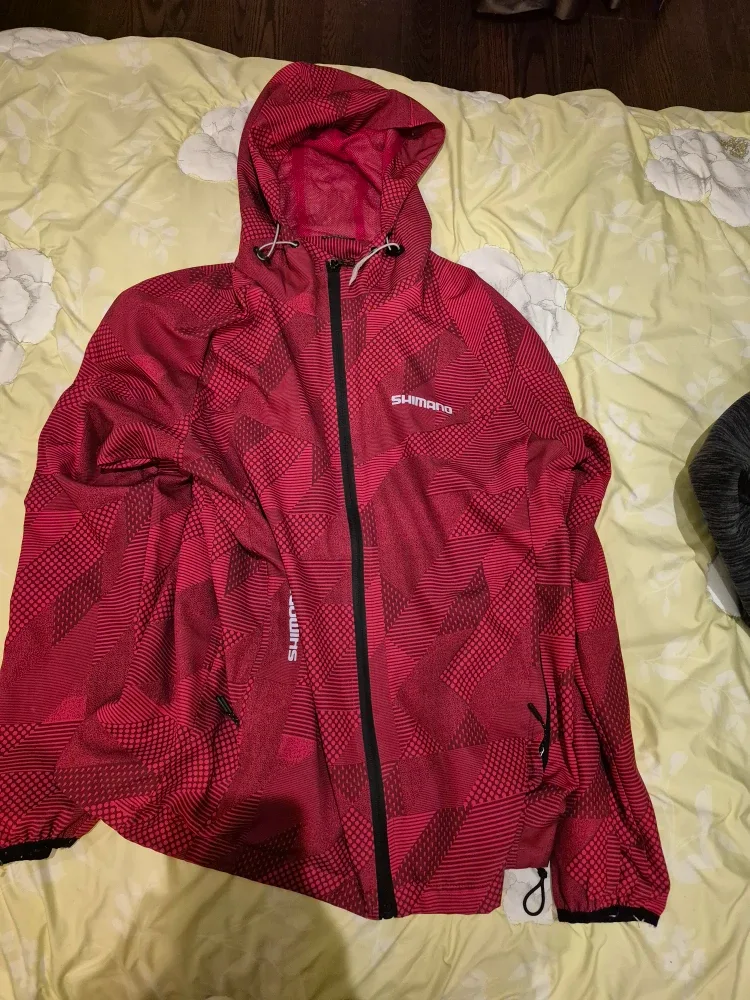 Shimano Red Cycling Jacket