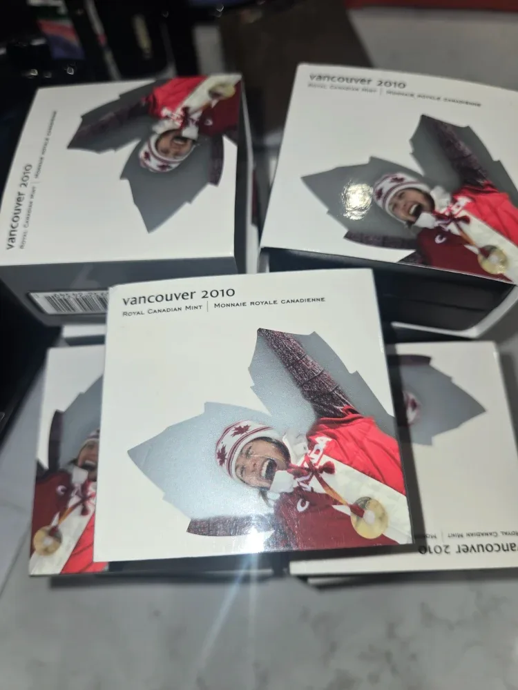 Vancouver 2010 Royal Canadian Mint $25 Sterling Silver Coin