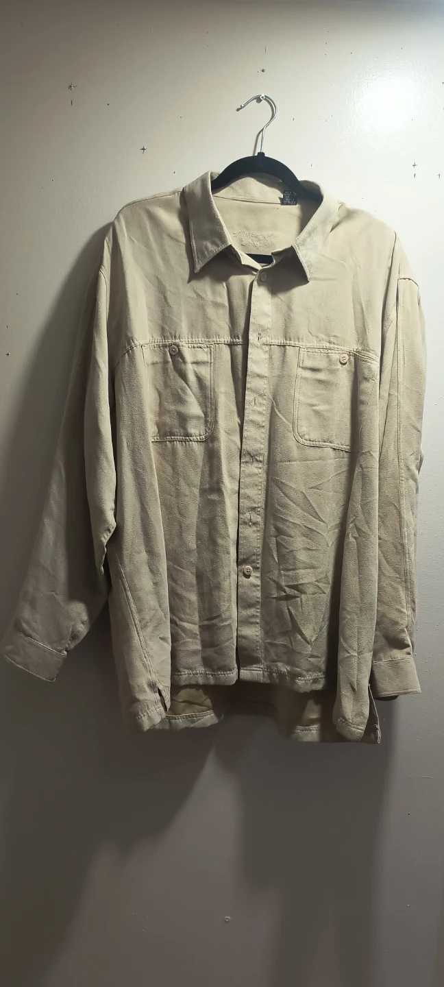 Platinum Club Microfiber Beige Shirt 🥕