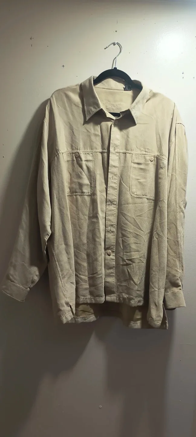 Platinum Club Microfiber Beige Shirt 🥕