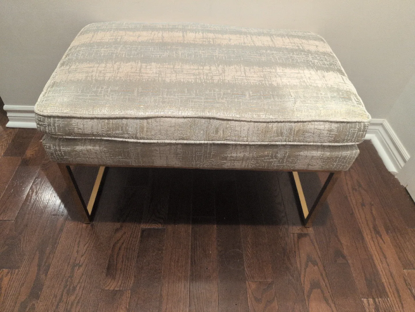 Upholstered Ottoman Bench thumbnail