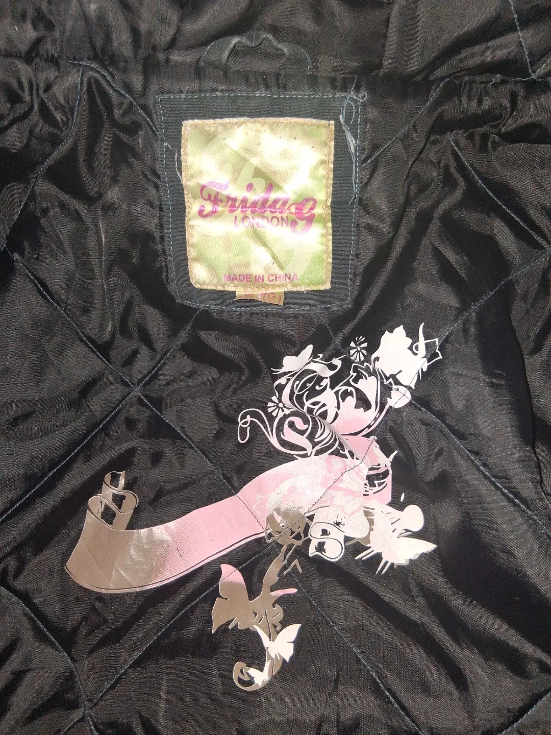 Friday London Black Winter Jacket - Size TC image indicator(4)
