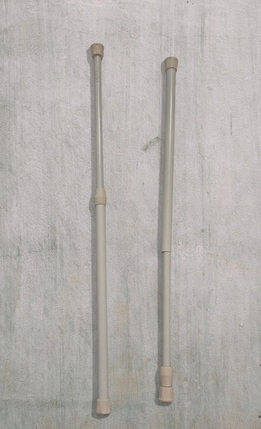 2 Tension Rods - Adjustable 30-50cm