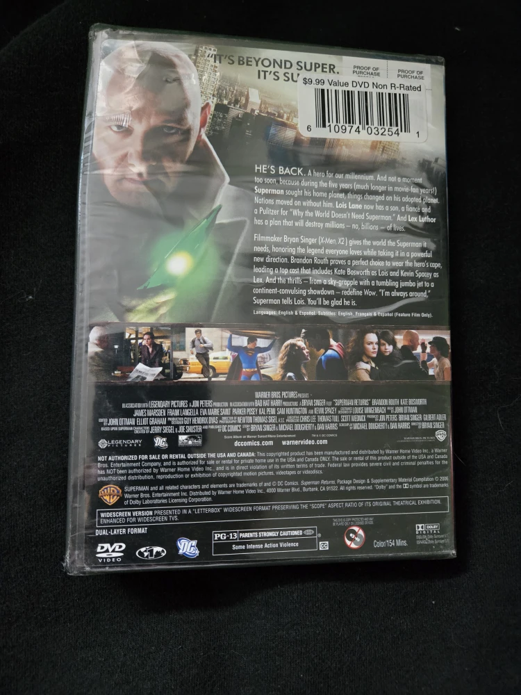 SUPERMAN RETURNS DVD - photo 2