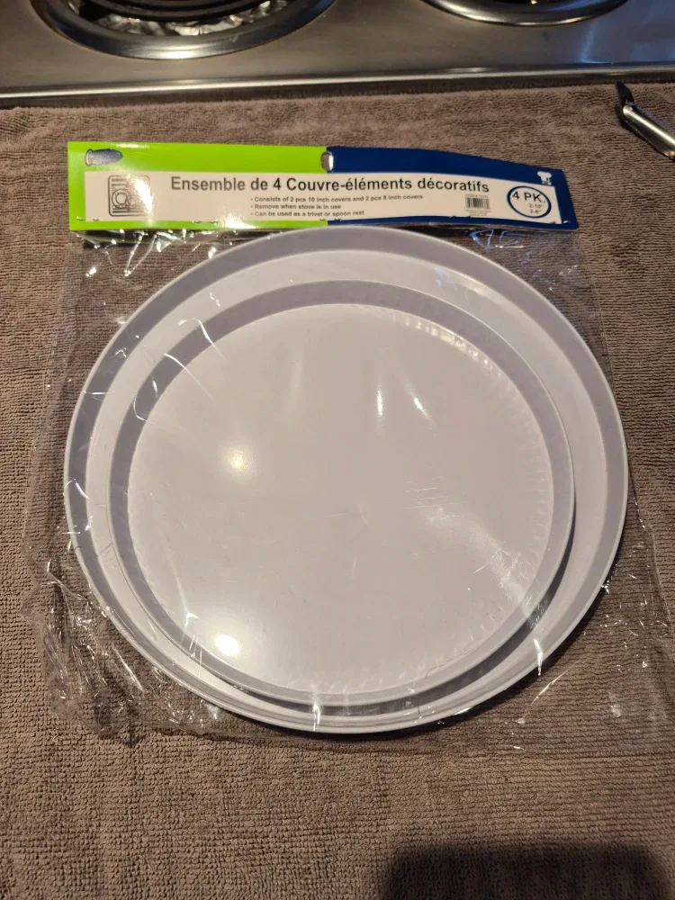 Element covers for stovetop BNIP : Black image indicator(2)