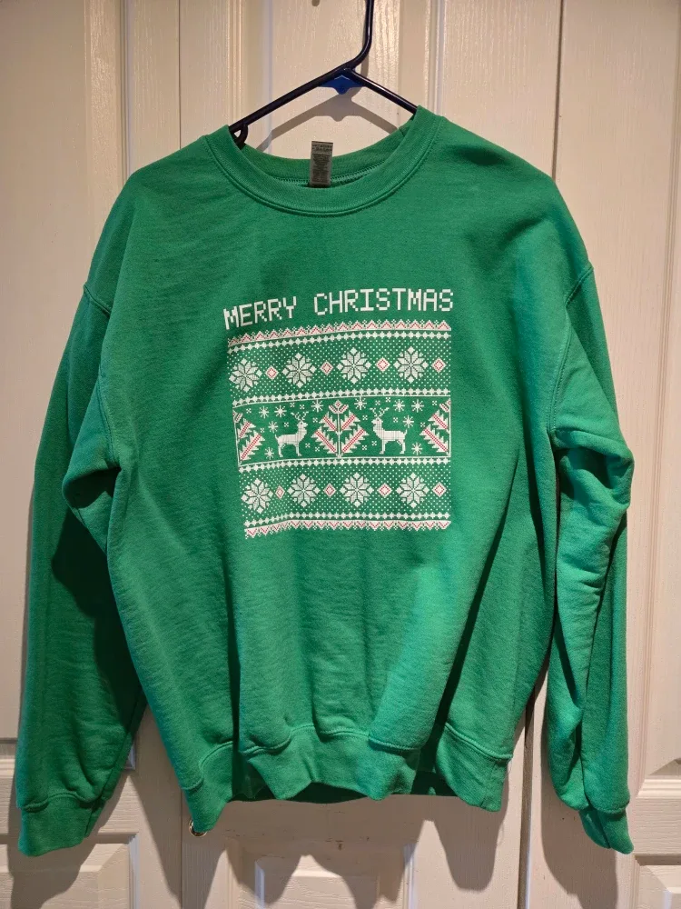 Men Christmas Sweatshirt - Size M