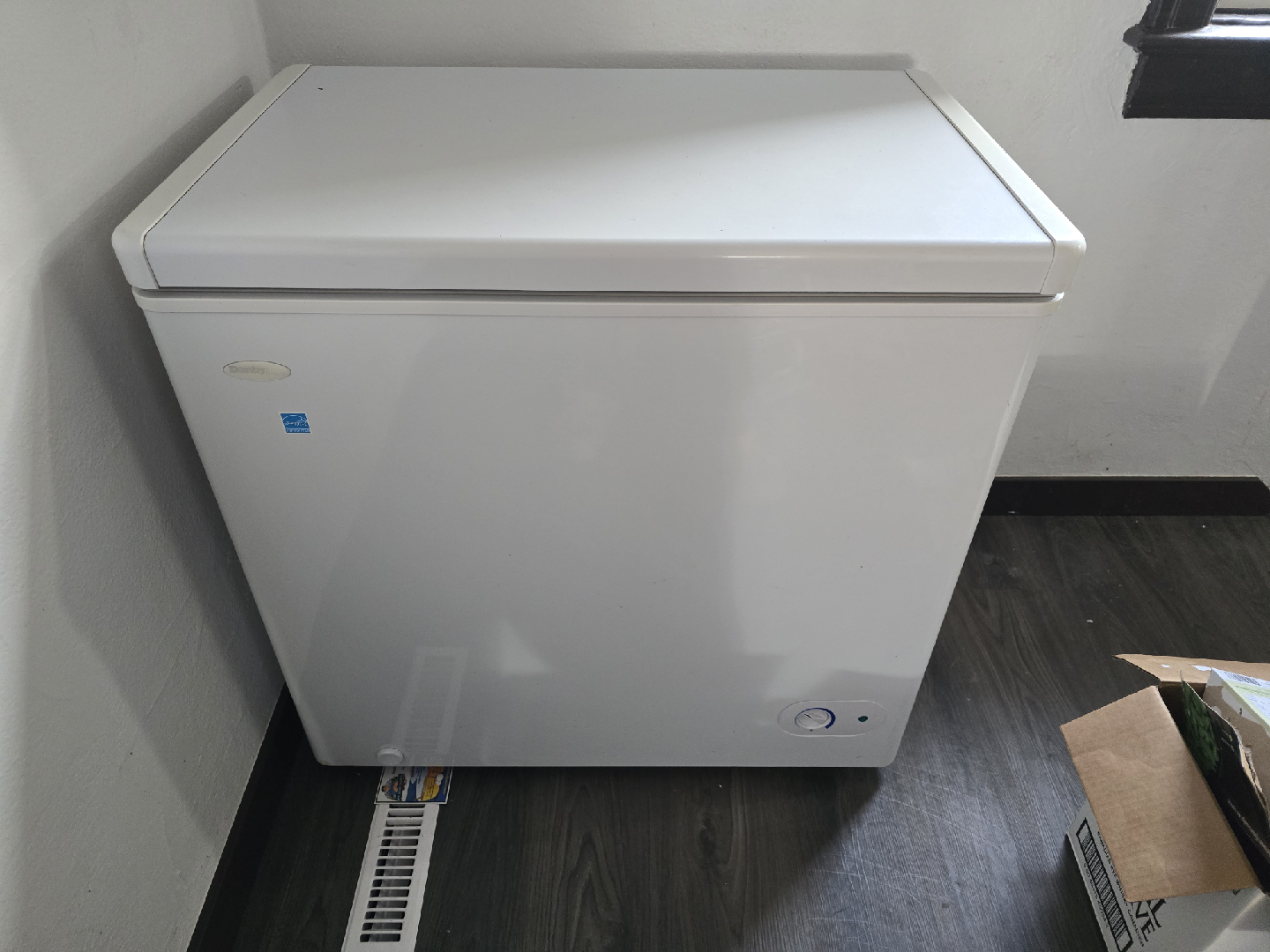White Chest Freezer