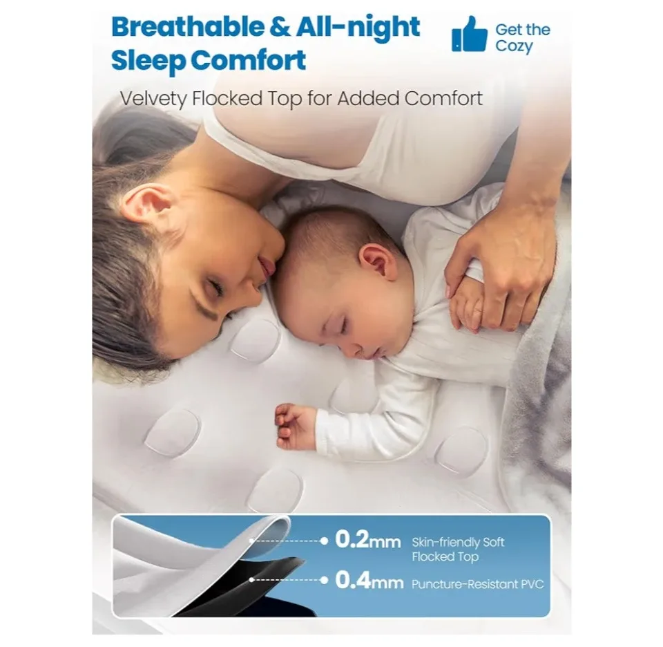 CHERIMOR Queen Size Air Mattress - Brand New! image indicator(4)