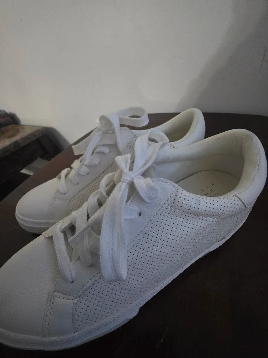 A New Day White Sneakers - Size 8 image indicator(4)